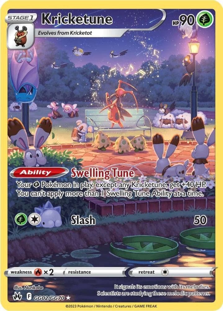 Kricketune, carta GG02 di Zenit Regale