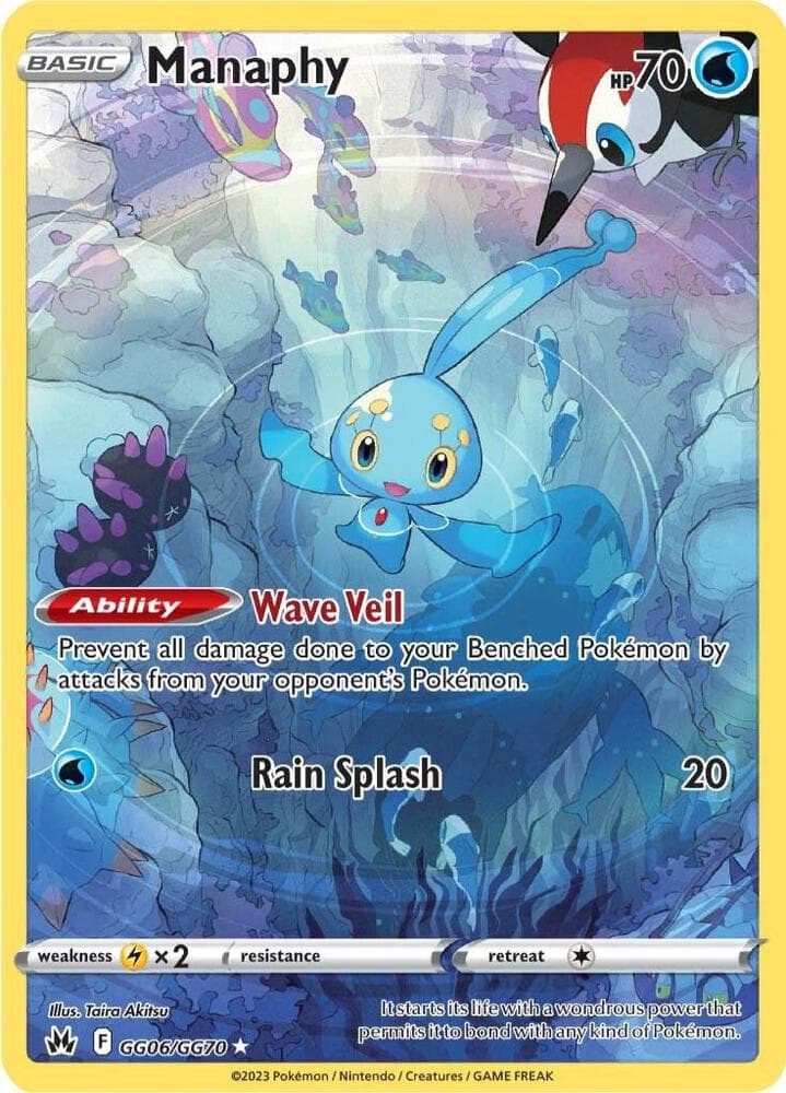 Manaphy, carte GG06 de Zénith Suprême