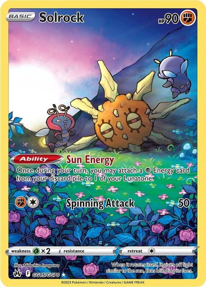 Solrock, carta GG15 de Realeza Absoluta