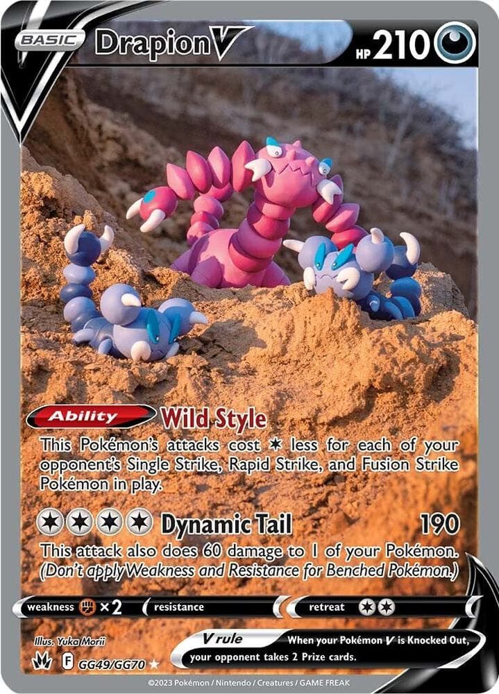 Drapion V, carta GG49 de Cenit Supremo