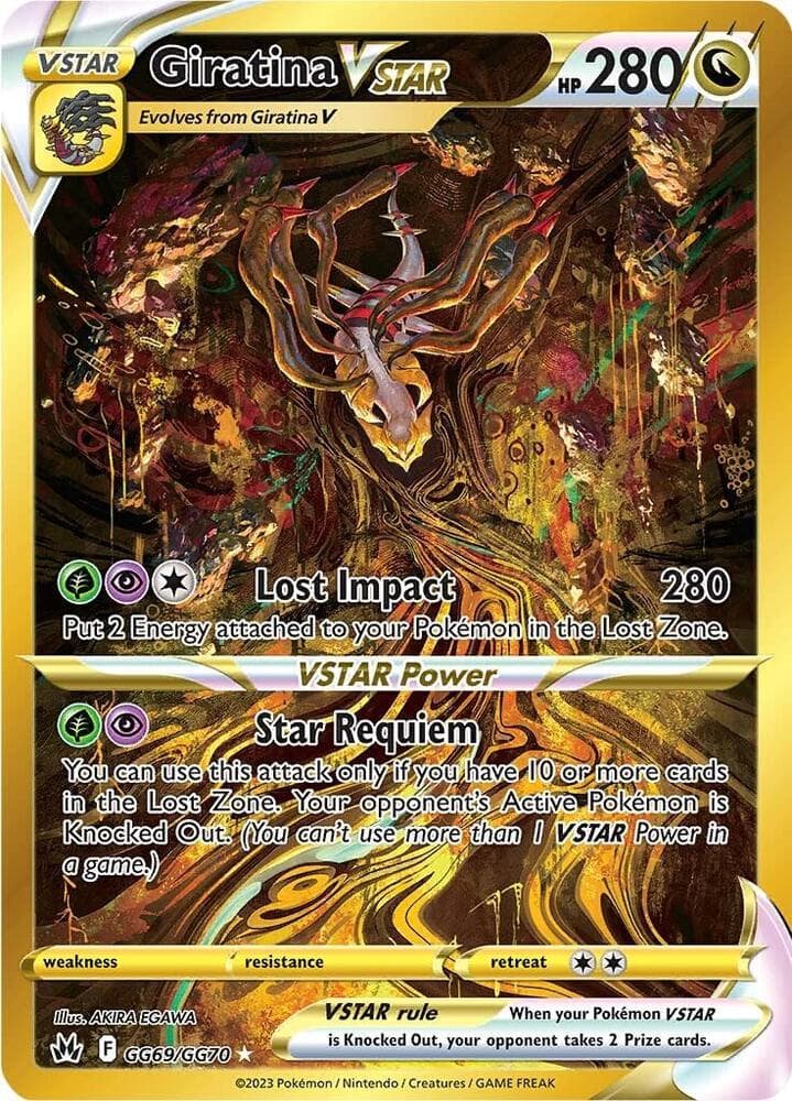 Crown Zenith の GG69 番、Giratina VSTAR