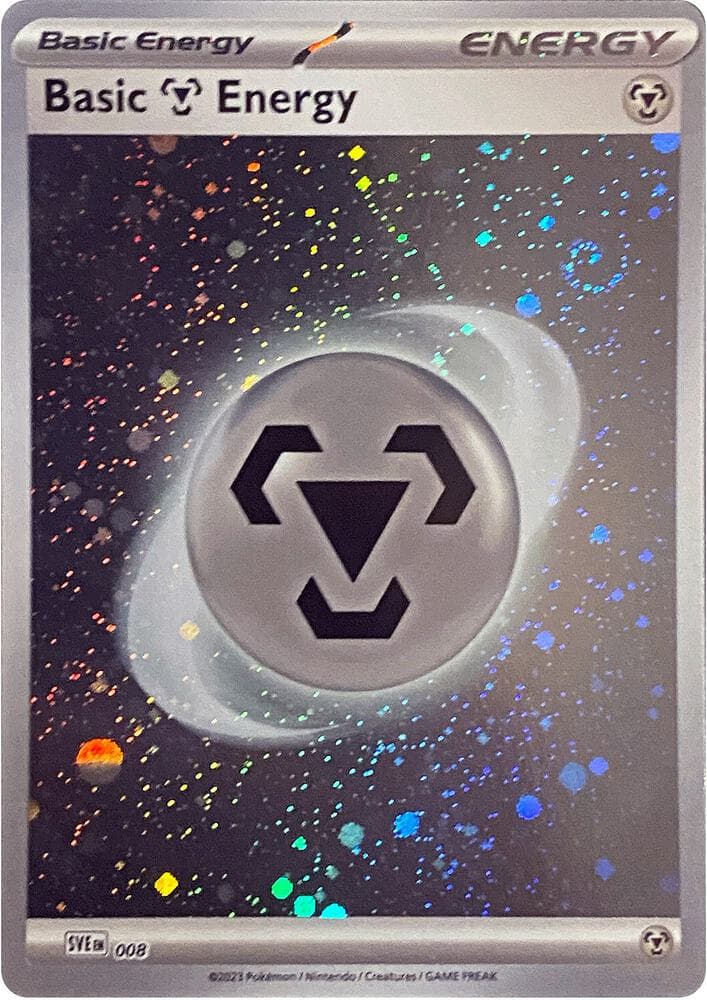 Energia Metallo, carta 008 di Scarlatto e Violetto Energia