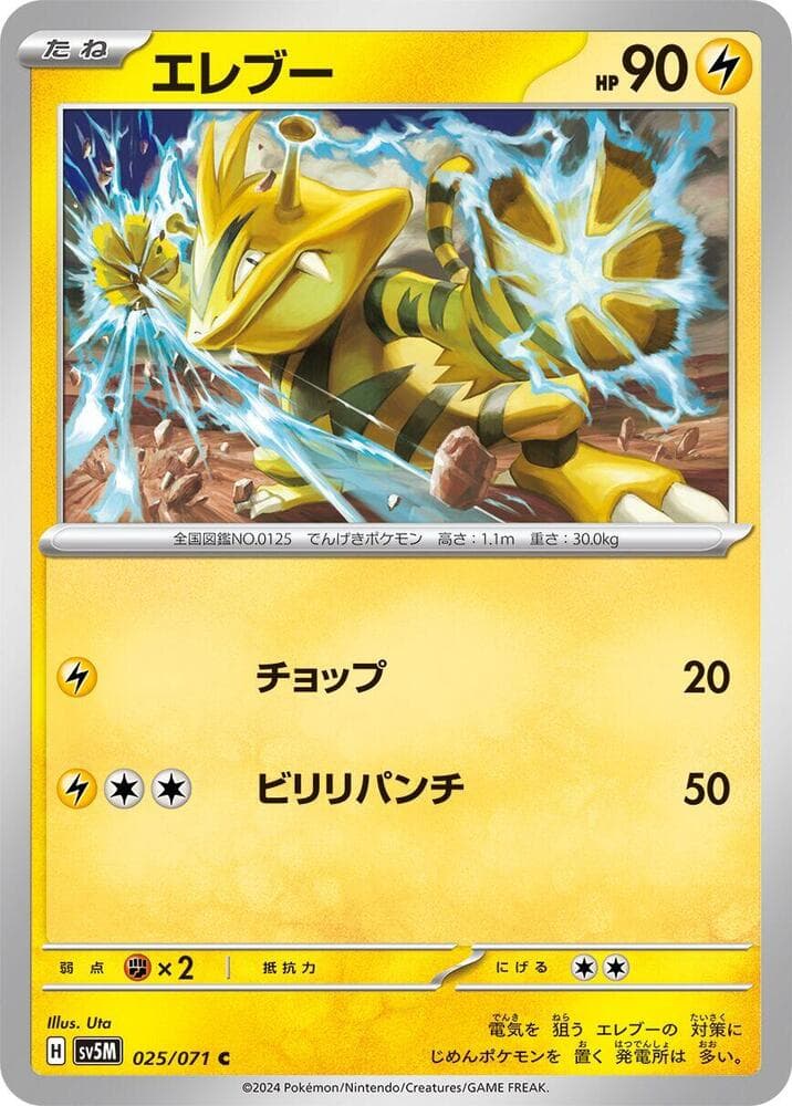 エレブー, card 025 from サイバージャッジ