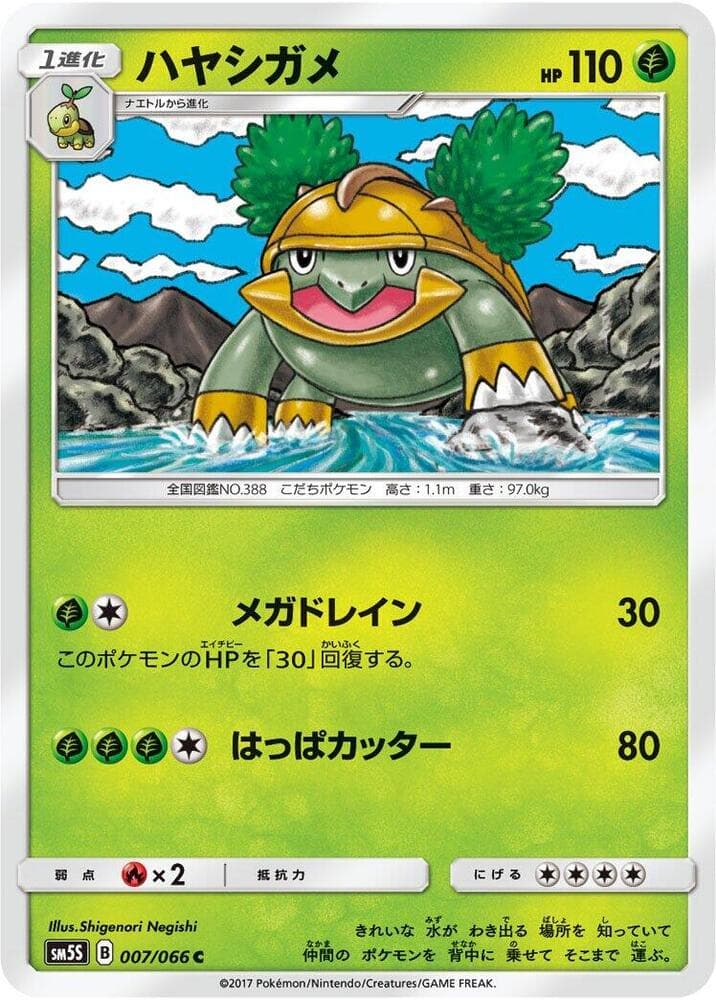 ハヤシガメ, carte 007 de ウルトラサン