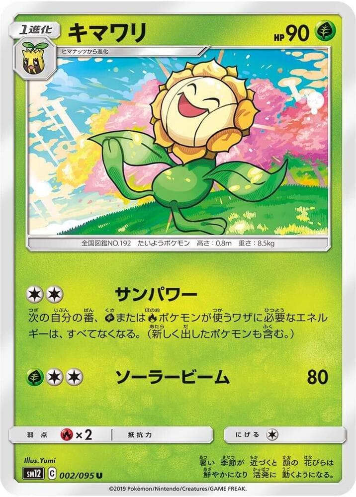 キマワリ, carta 002 di Eclissi Cosmica