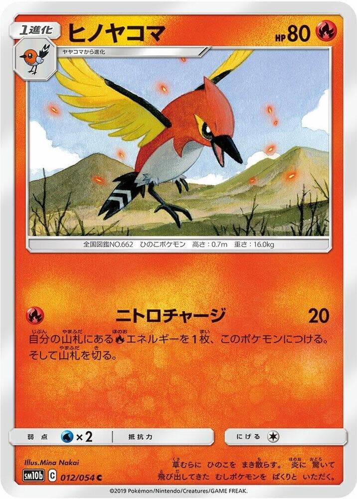 ヒノヤコマ, card 012 from スカイレジェンド