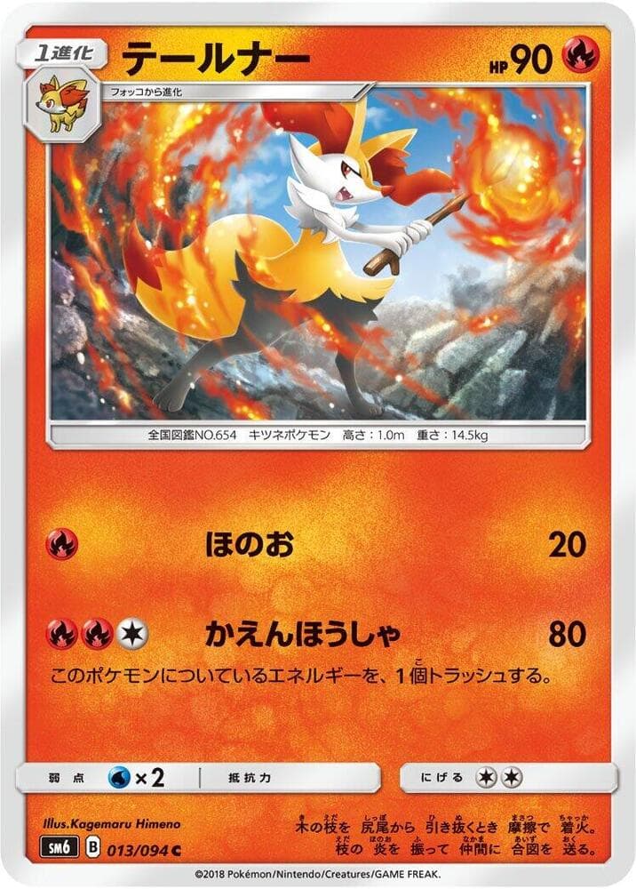禁断の光 の 013 番、テールナー