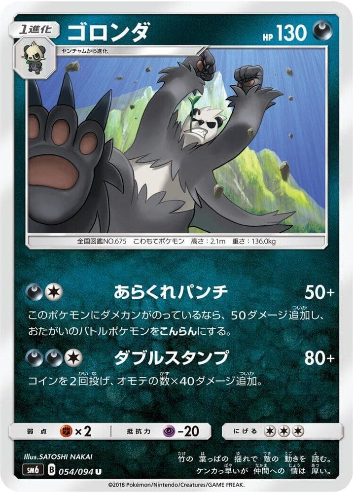 禁断の光 の 054 番、ゴロンダ
