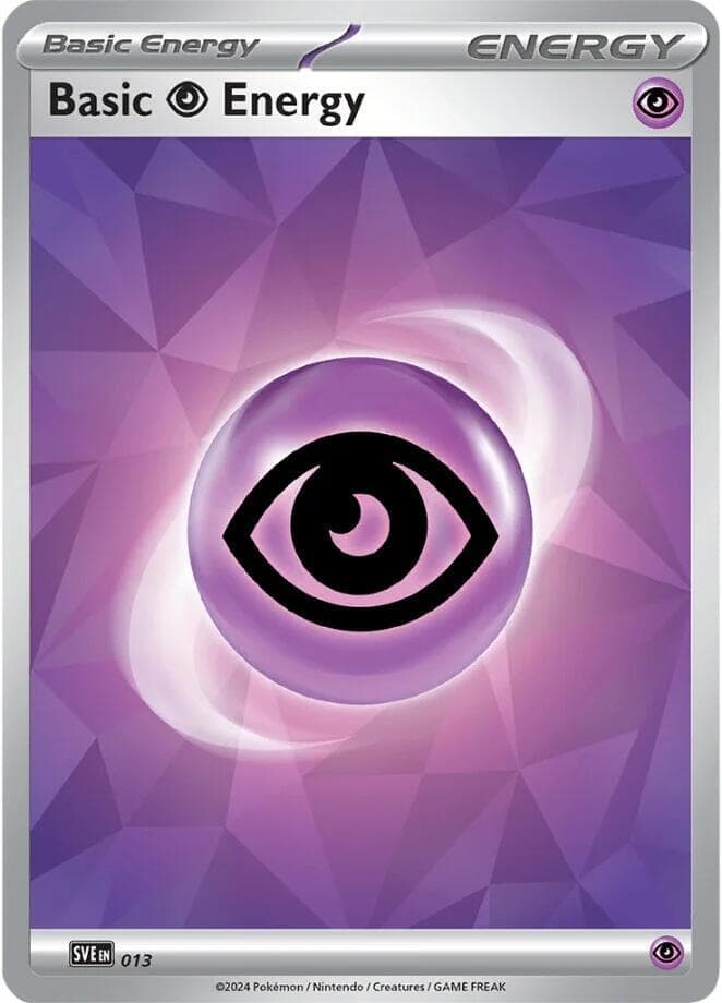 Scarlet & Violet Energy の 013 番、Psychic Energy