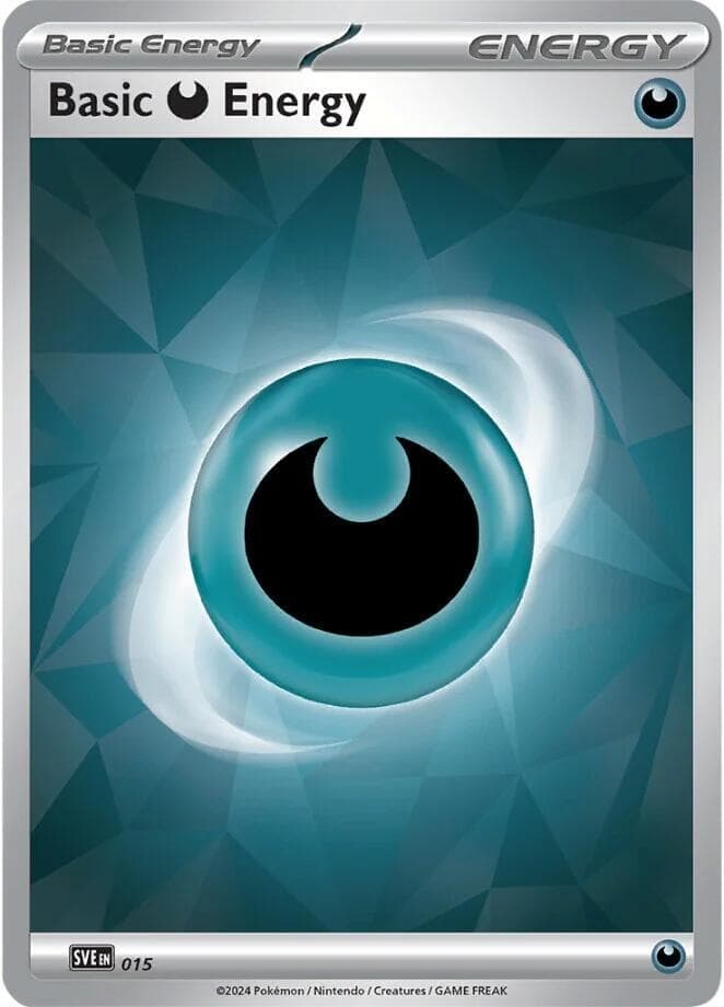 Darkness Energy, card 015 from Scarlet & Violet Energy