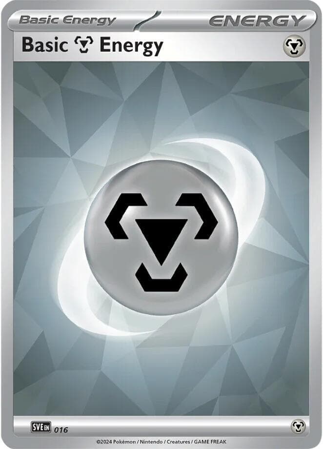 Metal Energy, card 016 from Scarlet & Violet Energy