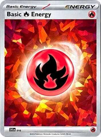 Energía Fuego, carta 010 de Escarlata y Púrpura Energía