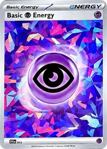 Psychic Energy, card 013 from Scarlet & Violet Energy