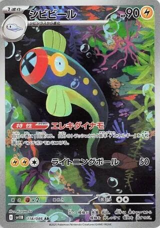 シビビール, carte 118 de ブラックボルト
