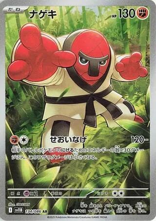 ナゲキ, card 134 from ブラックボルト