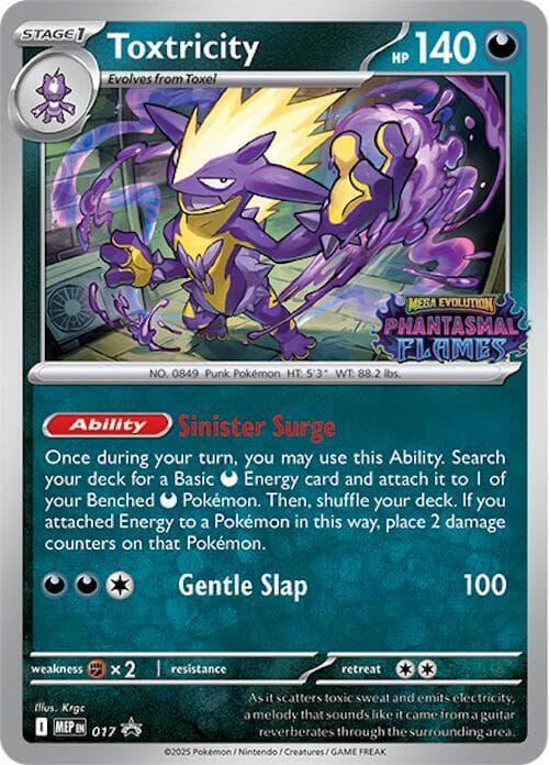 Toxtricity, carta 017 di MEP Black Star Promos