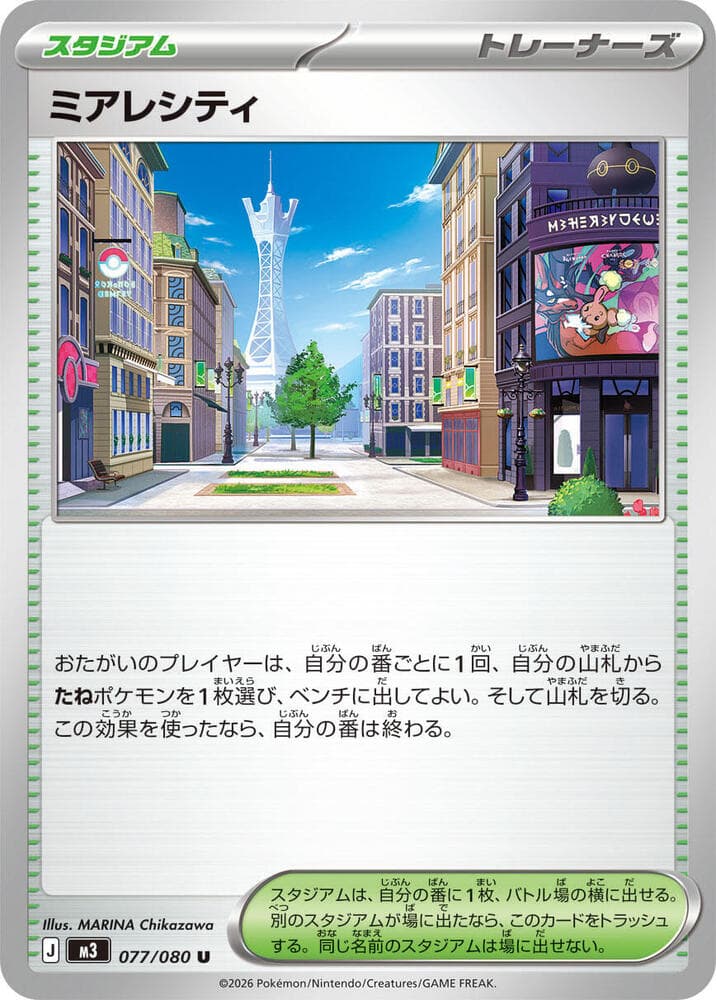 ミアレシティ, carte 077 de ムニキスゼロ