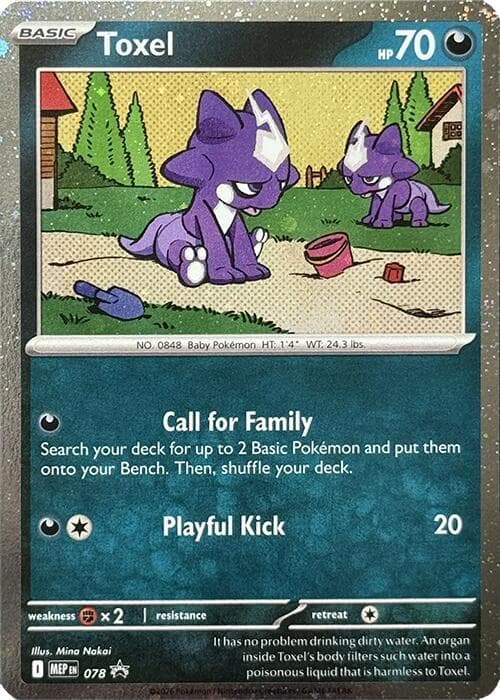 Toxizap, carte 078 de MEP Black Star Promos