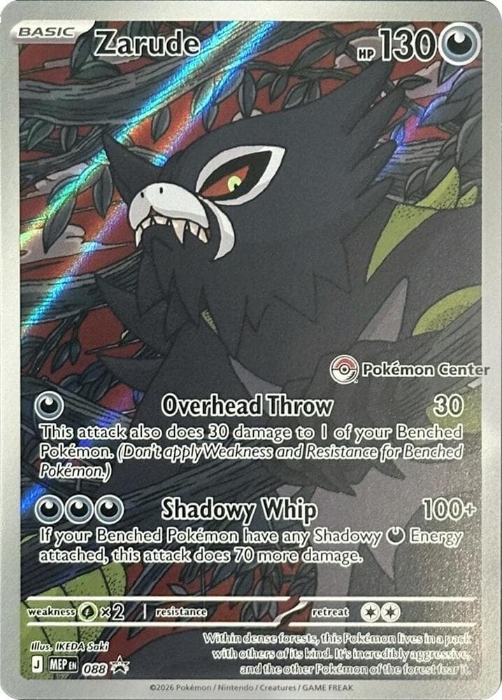 Zarude, card 088 from MEP Black Star Promos