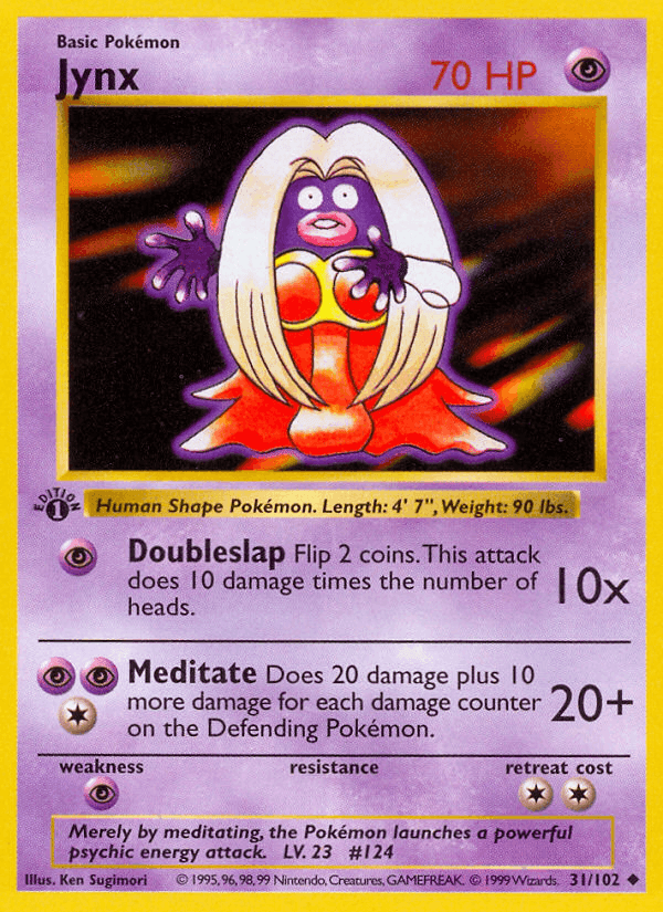 Jynx, carta 31 di Set Base