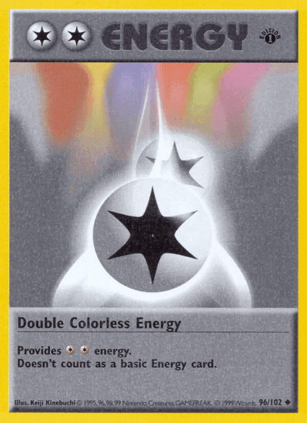 Energia Incolore Doppia, carta 96 di Set Base