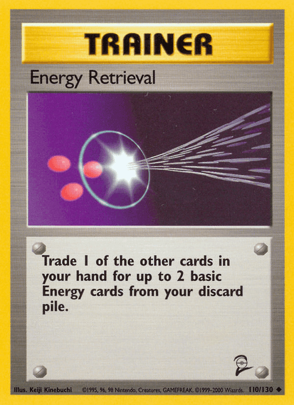 Energy Retrieval, card 110 from Base Set 2