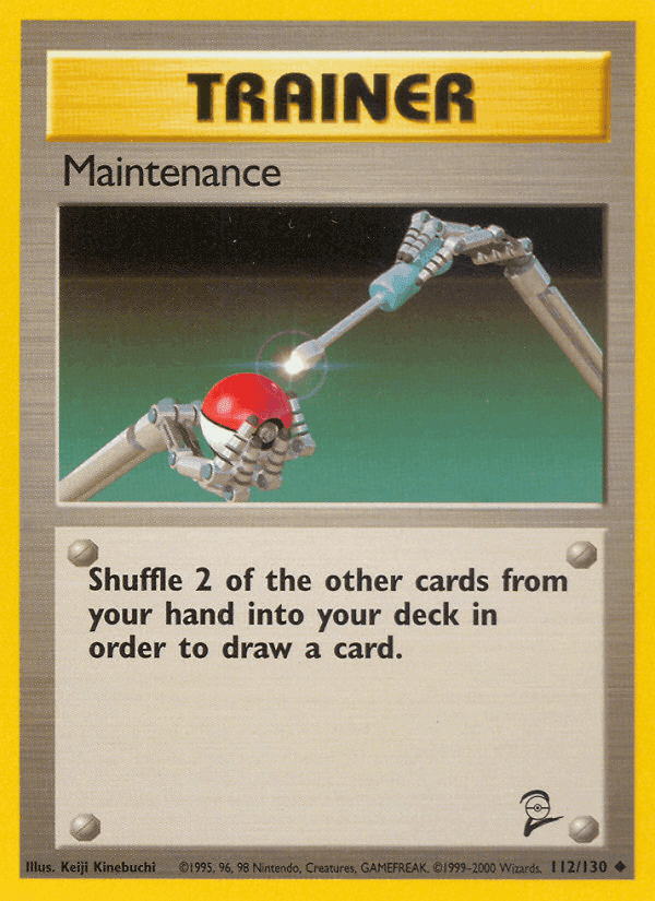 Maintenance, carta 112 di Base Set 2