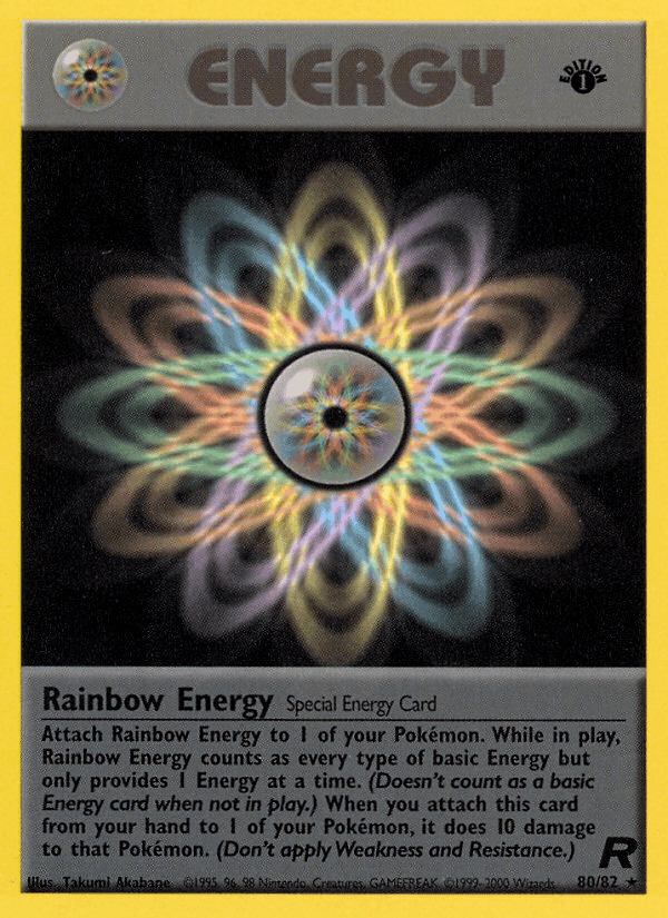 Rainbow Energy, carta 80 de Team Rocket