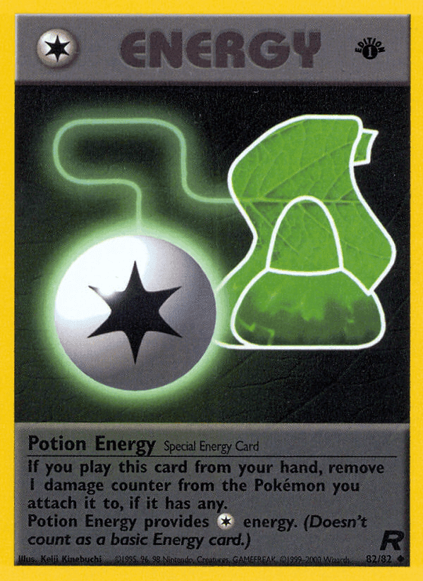 Potion Energy, card 82 from Team Rocket