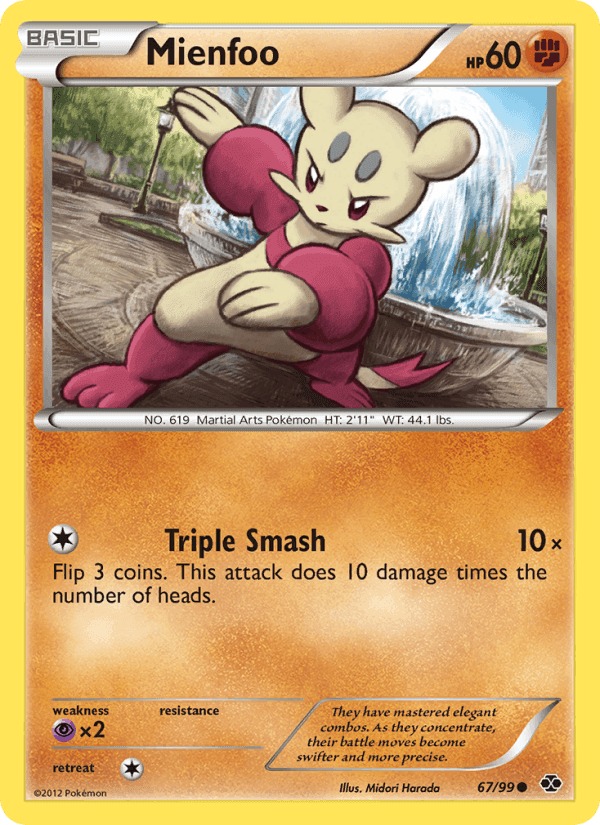 Mienfoo, card 67 from Next Destinies