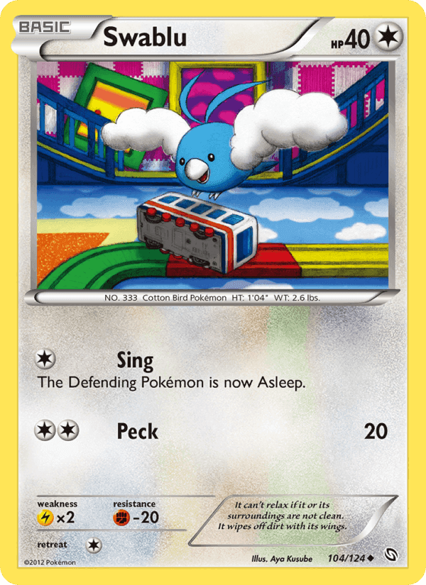 Swablu, card 104 from Dragons Exalted