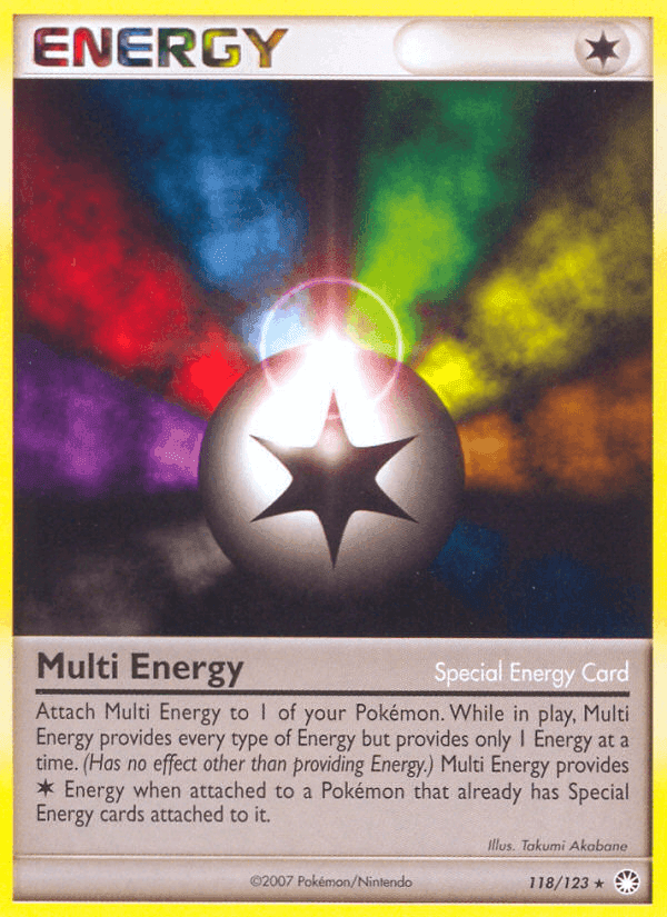 Multi Energy, carta 118 di Tesori Misteriosi