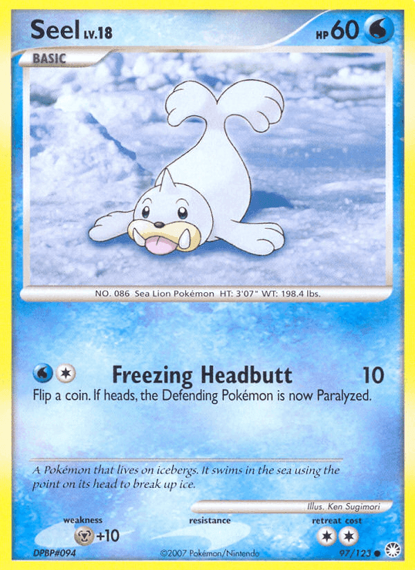 Seel, card 97 from Mysterious Treasures
