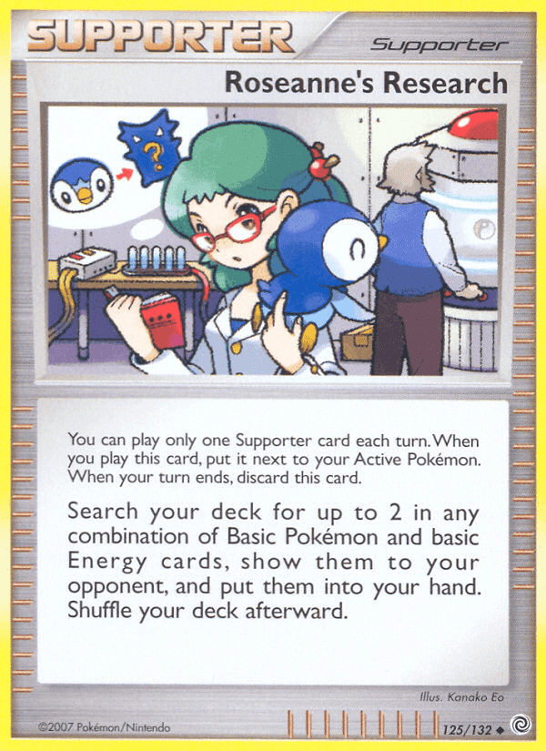 Roseanne's Research, card 125 from Secret Wonders