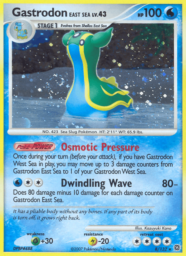 Gastrodon East Sea, carta 8 de Maravillas Secretas
