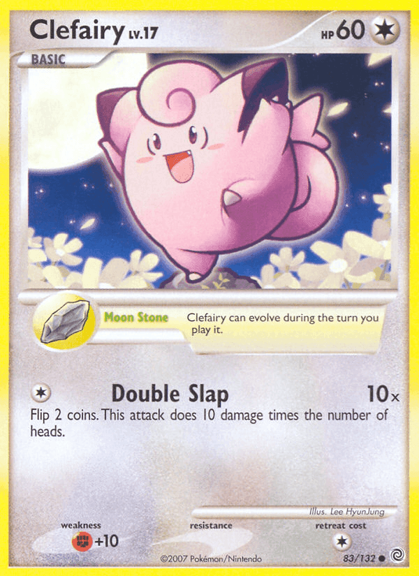Clefairy, carta 83 di Prodigi Segreti