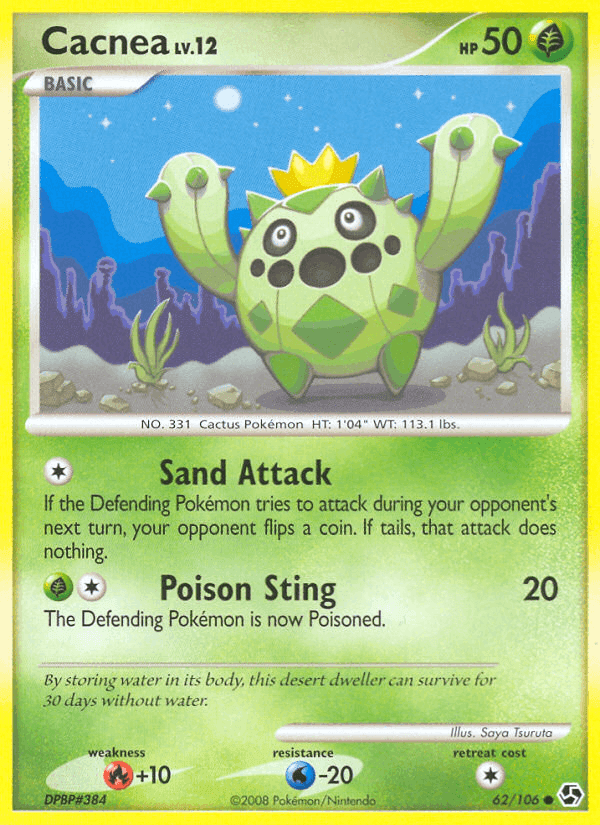 Cacnea, card 62 from Great Encounters