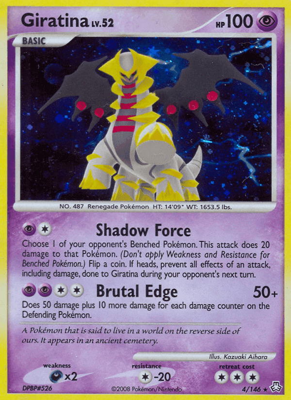 Giratina, carta 4 de Despertar de las Leyendas