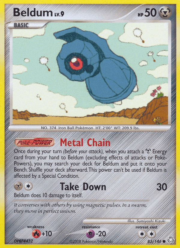 Beldum, card 83 from Legends Awakened