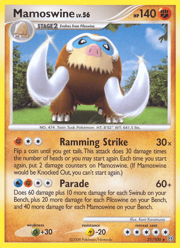 Mamoswine, carta 21 di Fronte di Tempesta