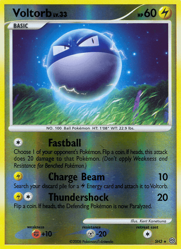 Voltorb, carta SH3 di Fronte di Tempesta