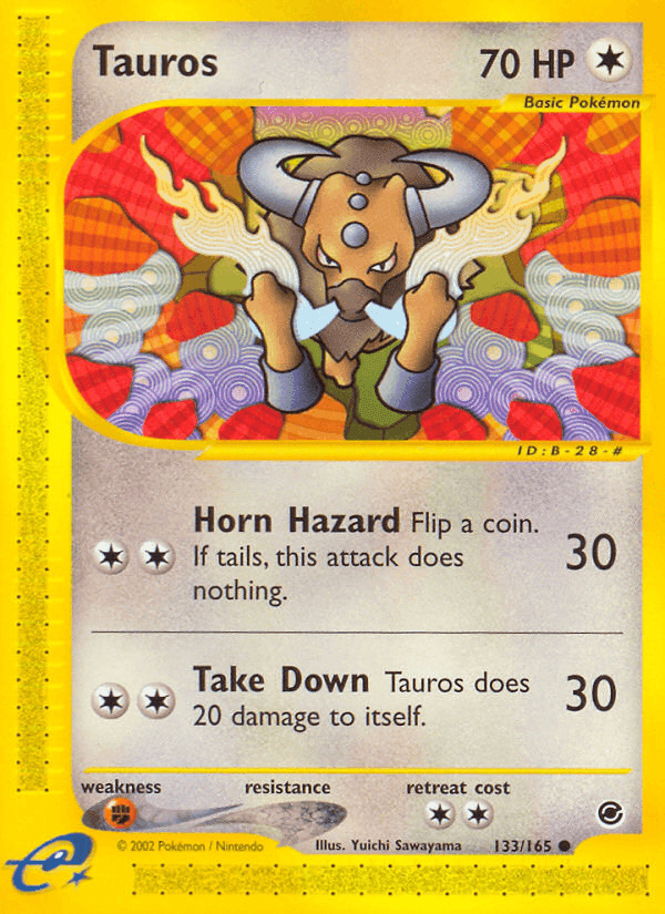 Expedition Base Set の 133 番、Tauros