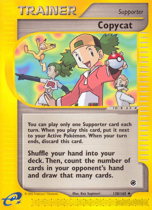 Copycat, card 138 from Expedition Base Set
