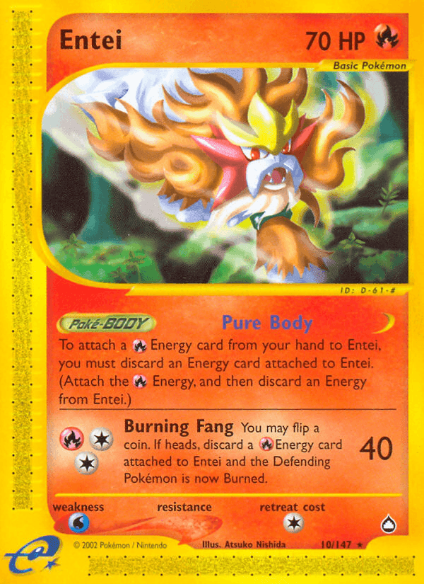 Aquapolis の 10 番、Entei