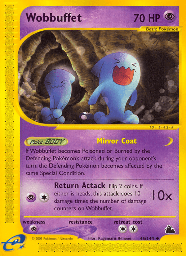Wobbuffet, carta 45 de Skyridge
