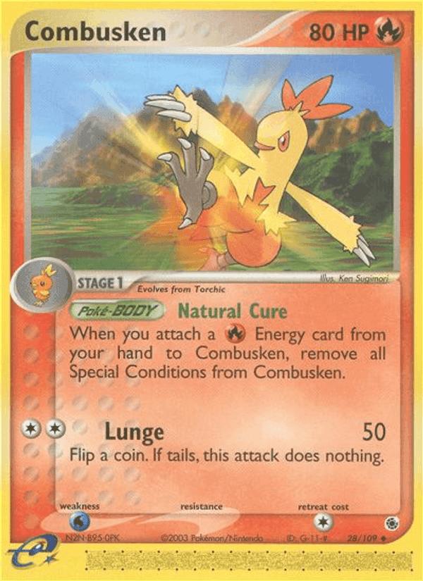 Ruby & Sapphire の 28 番、Combusken