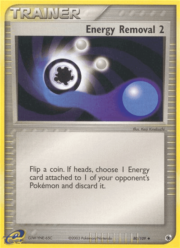 Energy Removal 2, card 80 from Ruby & Sapphire
