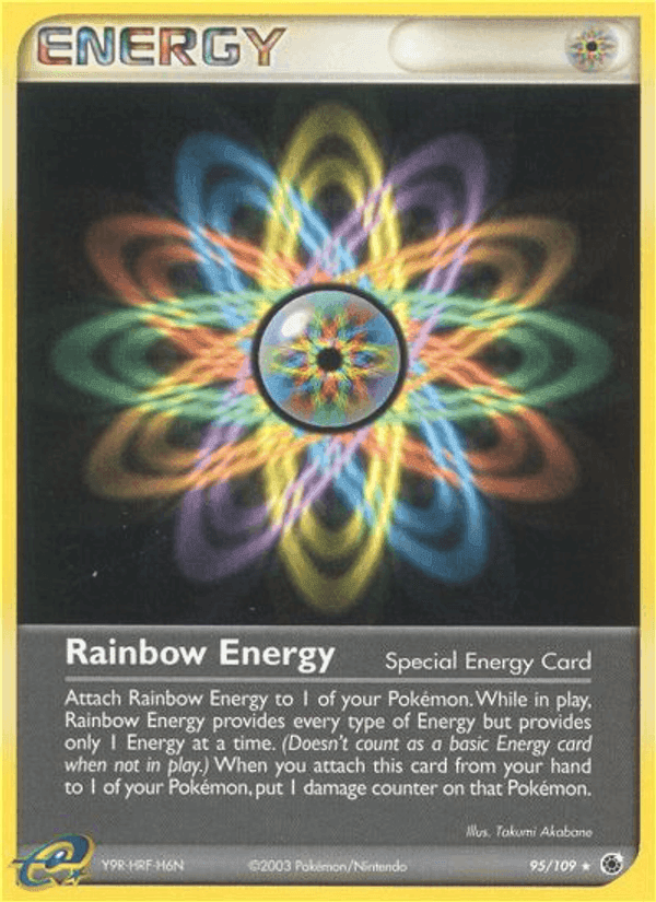 Rainbow Energy, carta 95 di EX Rubino & Zaffiro