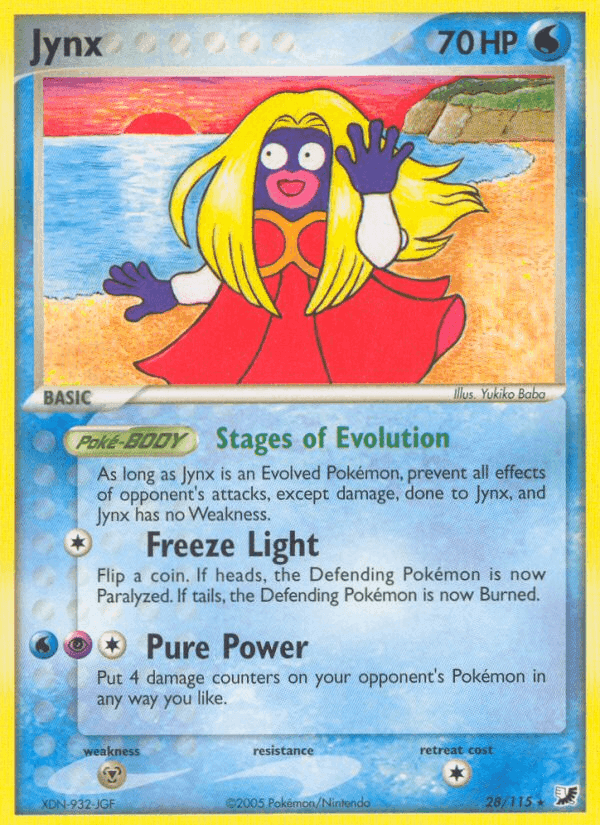 Jynx, carta 28 di EX Forze Segrete