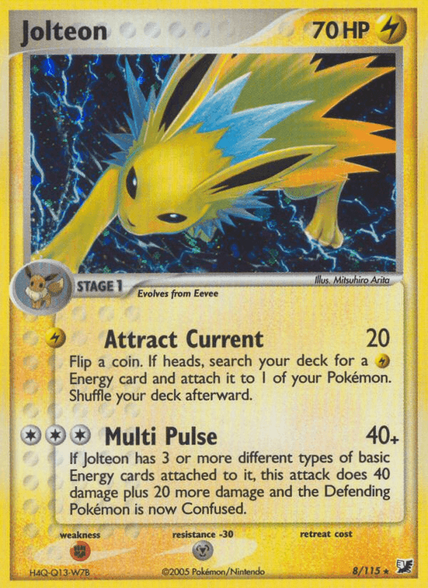 Unseen Forces の 8 番、Jolteon
